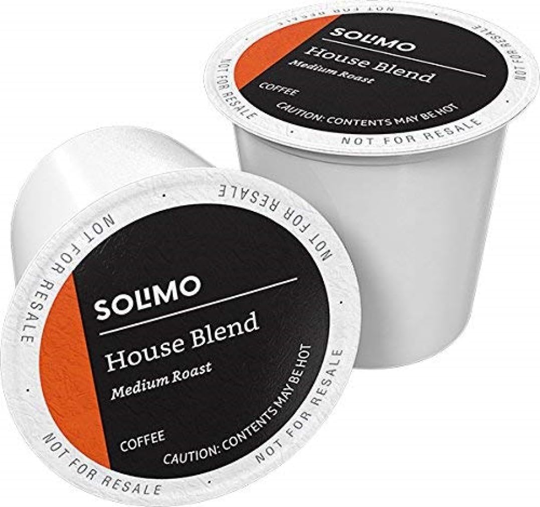 Medium Dark Roast Coffee Pods, House Blend, Compatible with Keurig 2.0 K-Cup Brewers, 100 Count