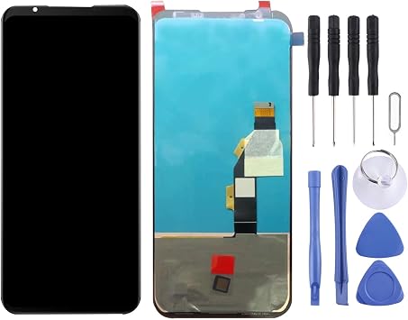 Mobile Phone Replacement Accessories AMOLED LCD Screen for ZTE Nubia Red Magic 5G NX659J 2020 with Digitizer Full Assembly (Black) Repair Part