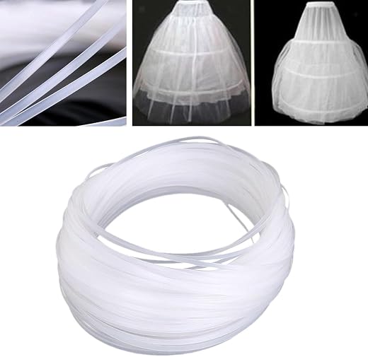 Polyester Premium Boning For Nursing Cover Cap, Corset, Sewing Wedding Dresses, Bridal Gowns, Lingerie, Swimwear&amp;More(Size...
