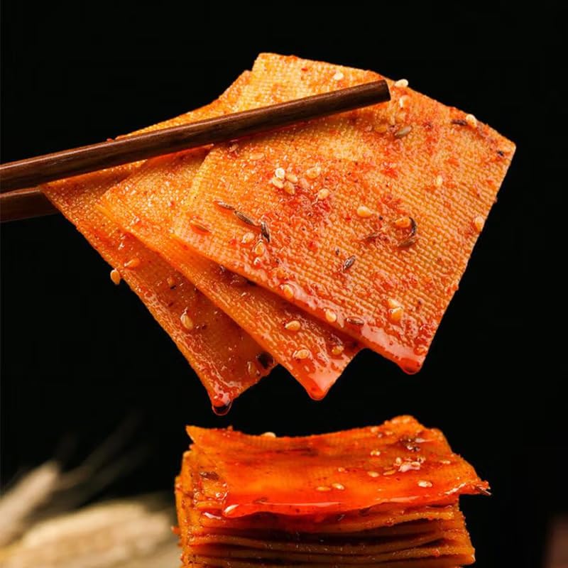 邬辣妈 千层豆干 混合口味 豆腐干 零食 辣条 latiao tofu Chinese snacks Chinese food 560g