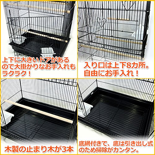 Amazon | 鳥かご バードゲージ 鳥小屋 大型 複数飼い セキセイ