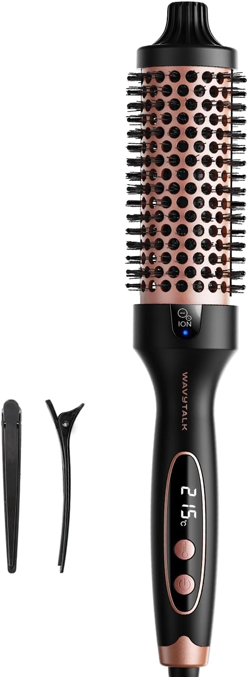 Wavytalk Thermobürste Rundbürste Blowout Boost für trockenes Haar Volumen