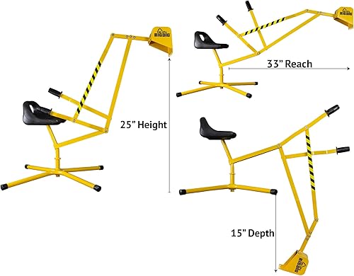 Miniatura 8 de Grúa excavadora Reeves International Big Dig de juguete