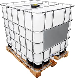 1000l IBC Tank Ballasttank DN150/50 auf Holzpalette