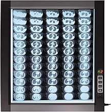 Smart Touch X-Ray Film Viewer, X Ray LED Illuminator, 0-10 Adjustable Brightness, No Shadows, Ultra-Thin 2.5cm Design, for Clinic Hospital(45x50x2.5cm/18x20x1in)
