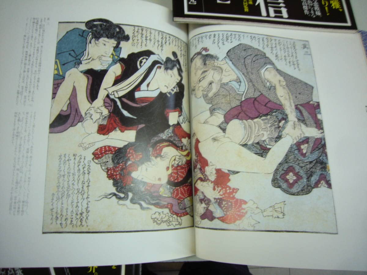 Amazon.co.jp: 「定本 浮世絵春画名品集成」 24冊一括 北斎 春信