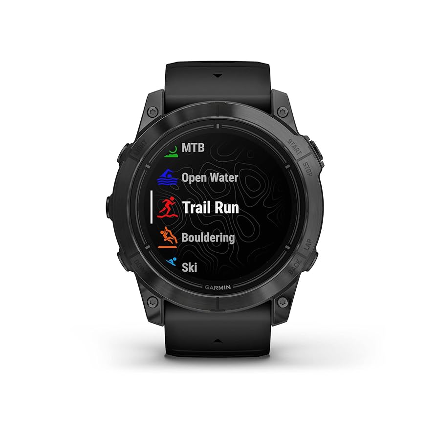 GARMIN EPIX PRO （GEN2） 5IMM Garmin Epix Pro Gen.2 47mm Sapphire Czarny (010-02803-11