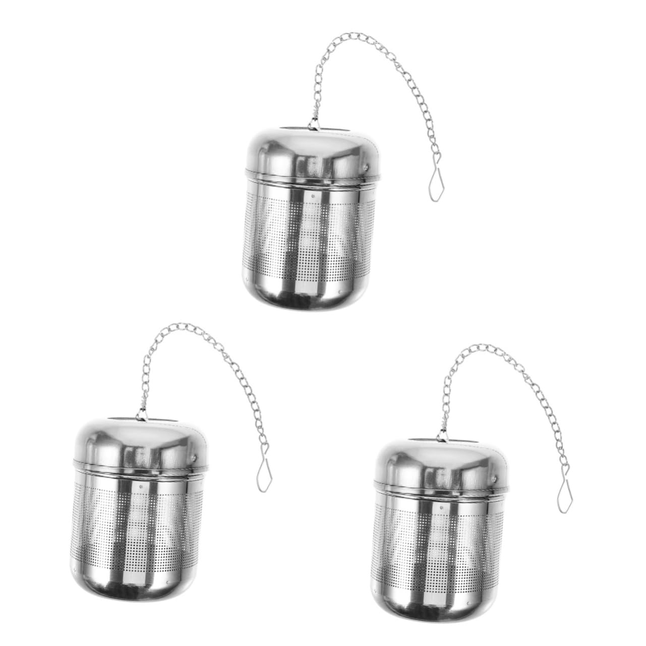 YARNOW 3pcs Multi-function Stainless Steel Tea Infuser and Seasoning Strainer for Loose Leaf Tea and Spices High-temperature Resistant Mesh Design for Efficient Brewing and Cooking