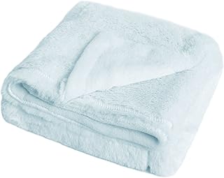 sorrento-extra doux Cozy Bleu en imitation fourrure Bébé Face Envers à Terry – -28 "x40