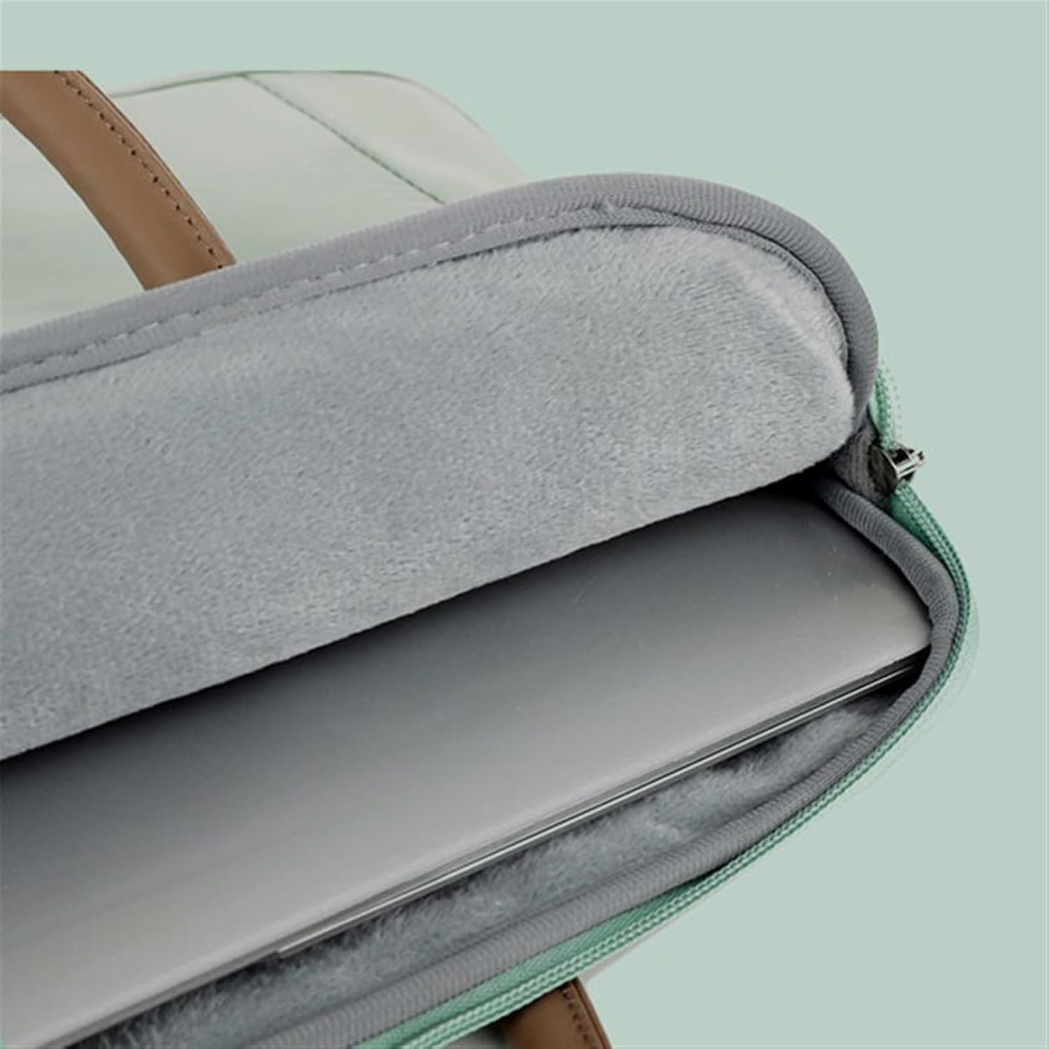 Laptop Bag Simple Shoulder Handbag Lightweight Anti-shock Laptop Liner Protective Sleeve Commuter Briefcase Computer Bag