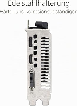 ASUS GeForce RTX 3050 LP BRK OC Edition 6GB GDDR6 (IP5X Dustproof Dual Bearings Stainless Steel Bracket PCIe 4.0 DLSS 3 HDMI 2.1 DisplayPort 1.4a DVI-D and More)