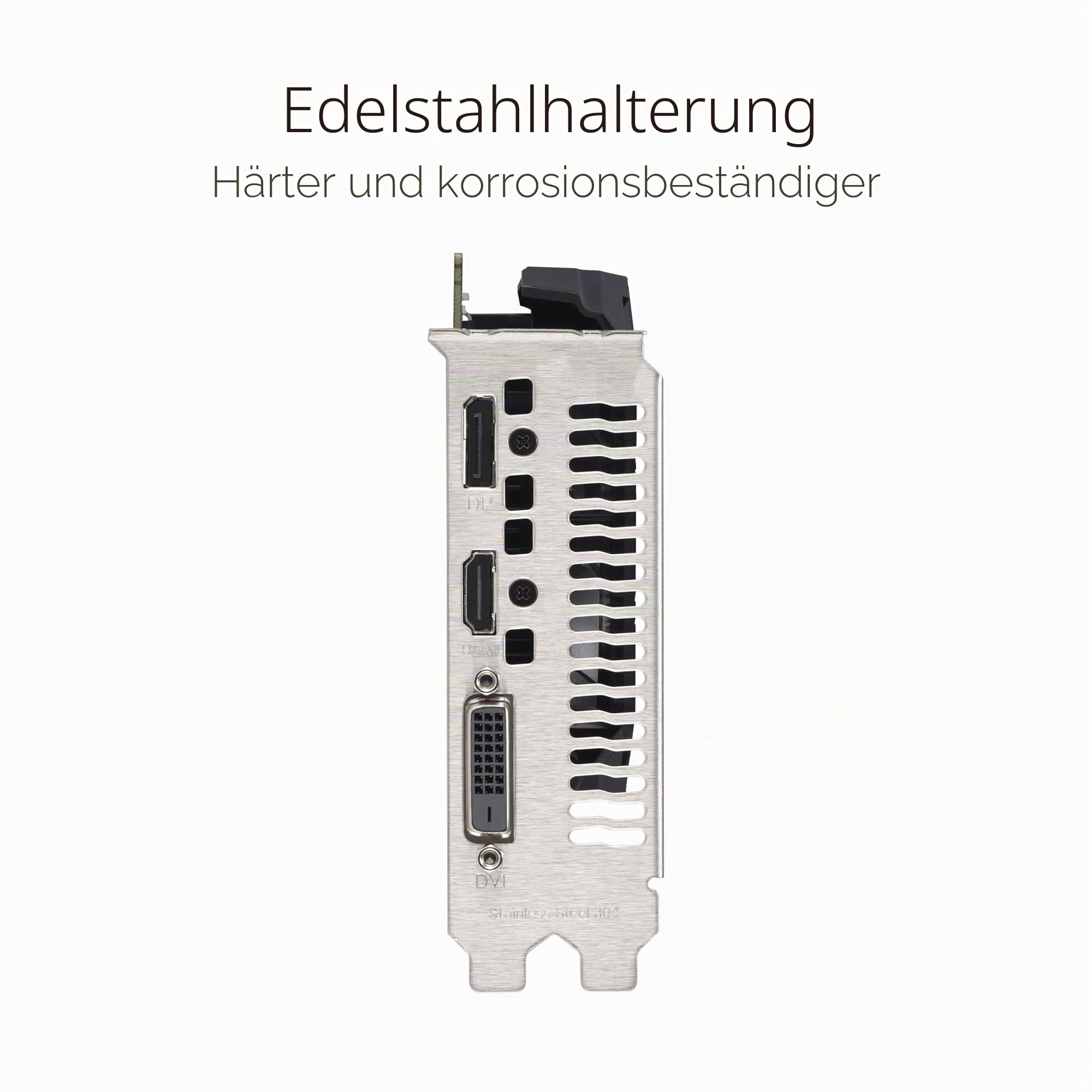 ASUS GeForce RTX 3050 LP BRK OC Edition 6GB GDDR6 (IP5X Staubdicht, Dual Kugellager, Edelstahlhalterung, PCIe 4.0, DLSS 3, HDMI 2.1, DisplayPort 1.4a, DVI-D und mehr)