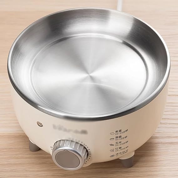 Egg Boiler 2 Layers Household Electric Steamer Portable Egg Cooker Food Breakfast Steaming Cooking Machine Easy to Use