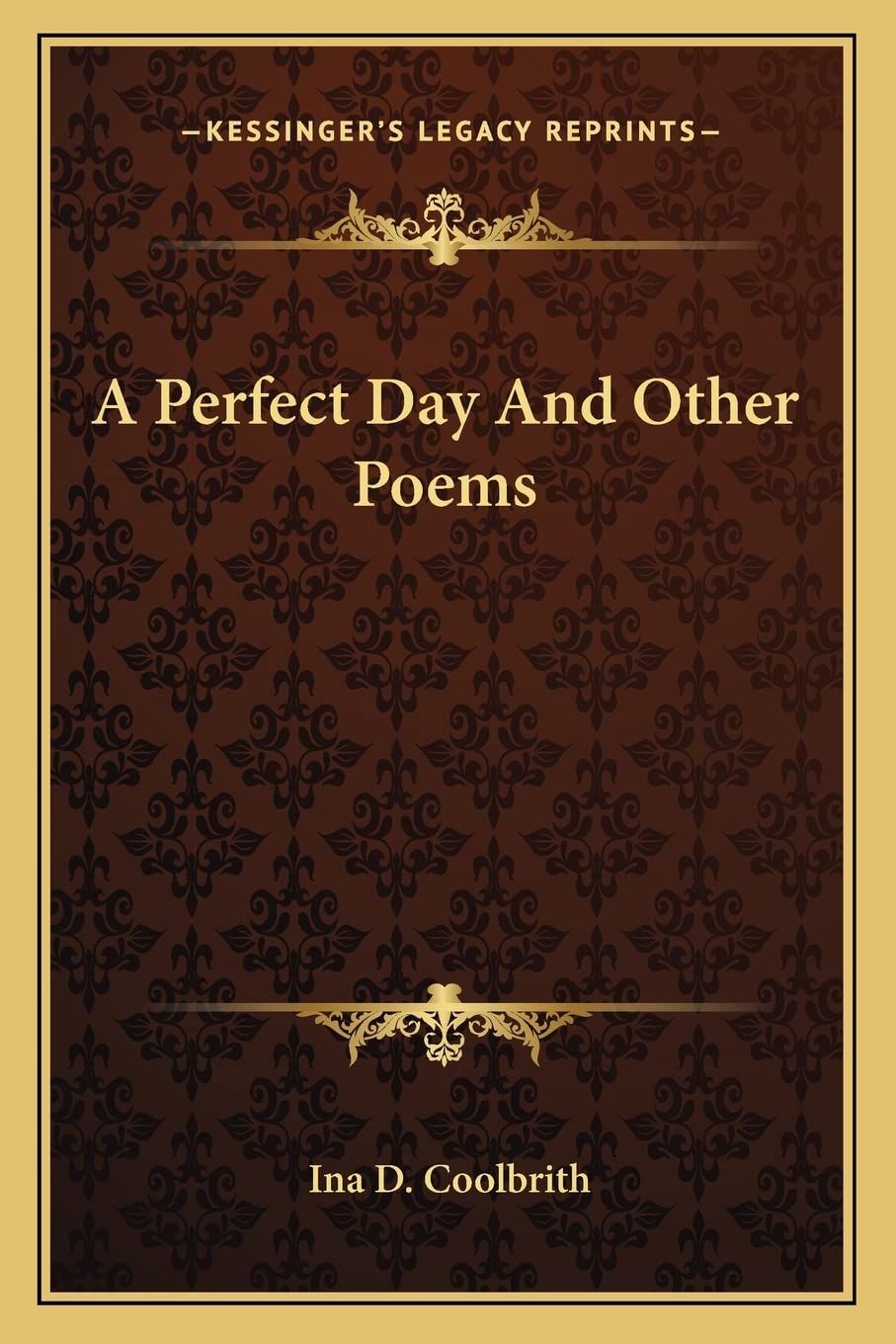 A Perfect Day And Other Poems