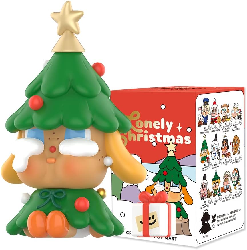 Buy pop mart Crybaby Lonely Christmas Series 1PC Exclusive Action Figure Box Toy Bulk Box