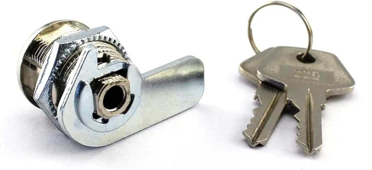 Cash Box Cam Lock Machine Cash Drawer DIY Furniture Hardware 1015 G 1Pcs(K - Same Key)