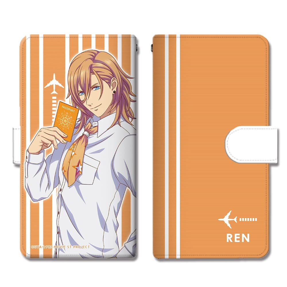 ライセンスエージェント(License Agent) Uta no Prince-sama Movie Maji Love Starish Tours Book Style Smartphone Case XM Size Ren Jinguji BSAN-UX05-m05