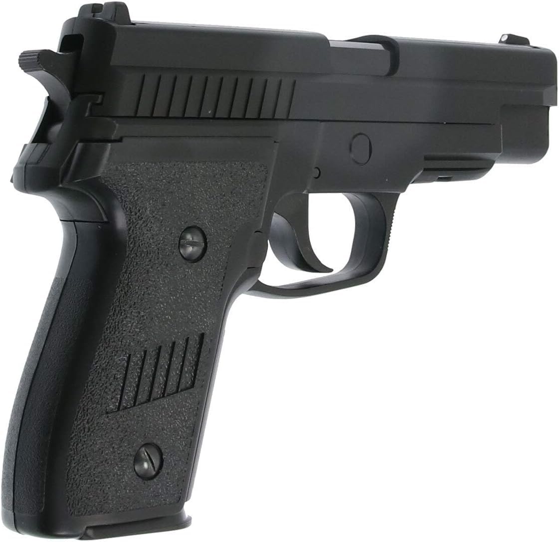 HFC 116N Negra (Muelle) | Pistola de Airsoft Calibre 6mm + maletín + munición Bolas PVC