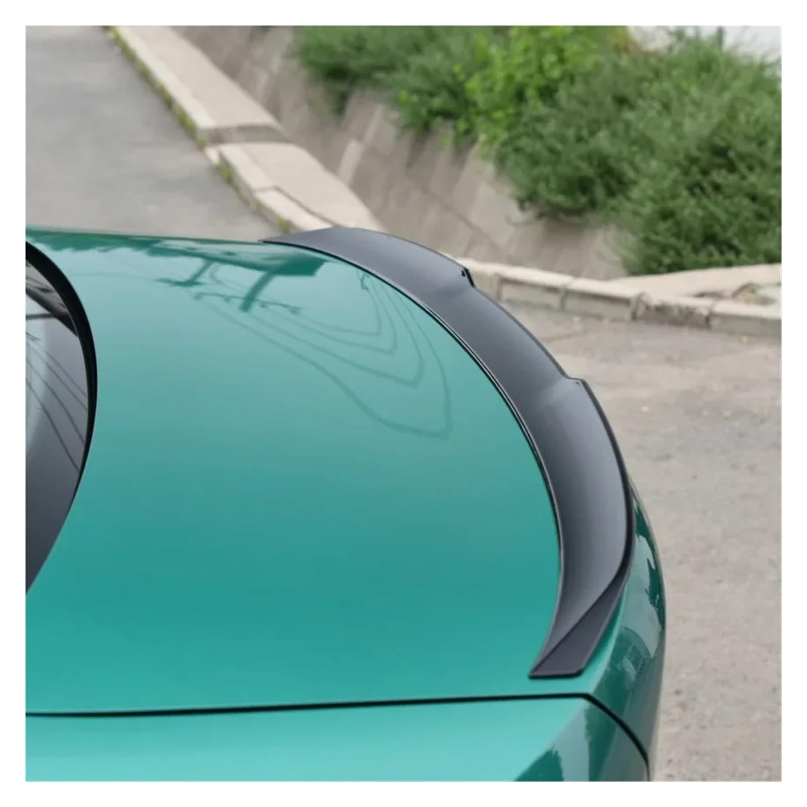 Aileron Arrière Becquet Coffre Arrière Voiture, Aileron Toit pour BMW Série 3 G20 G28 G80 pour M3 G20 320i 325i 330i 2019 2020 2021 2022 2023 Arrière Spoiler(Gloss Black)