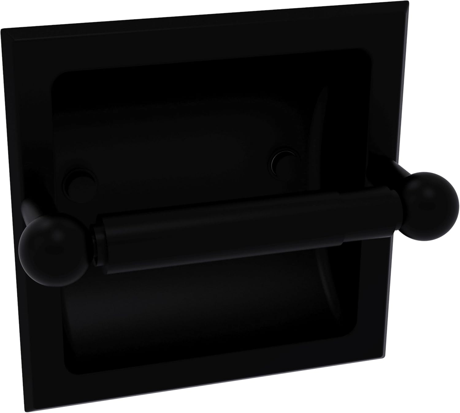 Allied Brass P1000-24C Prestige Skyline Collection Recessed Toilet Paper Holder, Brushed Bronze