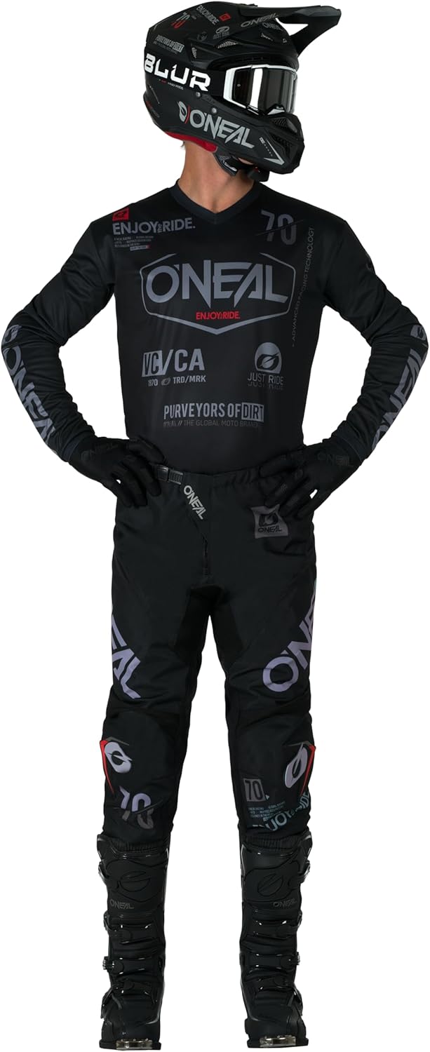 O'NEAL Element Jersey Mens Brand Black/Gray Medium - Image 3