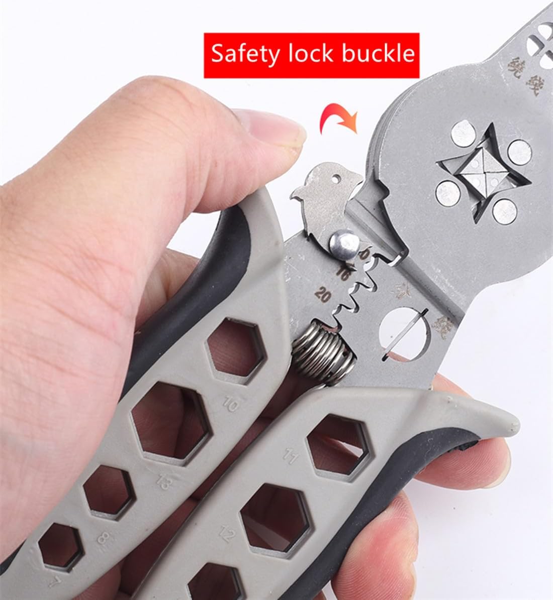 szhdxsy Multifunctional Wire stripper and Stripper, Wire stripper, Crimper, Cable Tool with Stripping, Cutting, and Crimping Functions, Wire Splitting and Winding