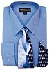 mens Dress Shirt with TieHandkerchief HLSG21 New York Brand