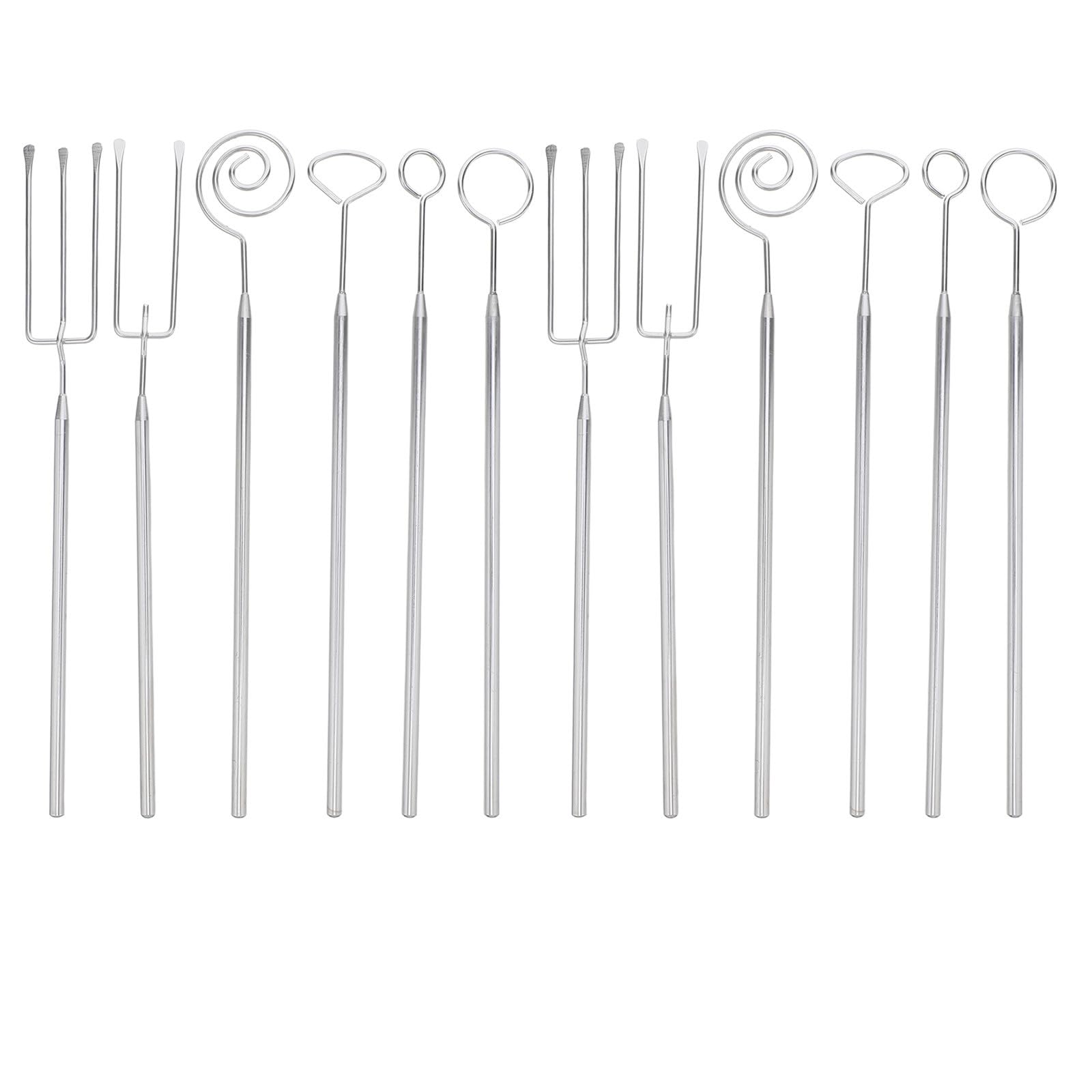 Outil de pâtisserie DIY BESPORTBLE kit de 12 pièces en acier inoxydable pour chocolat