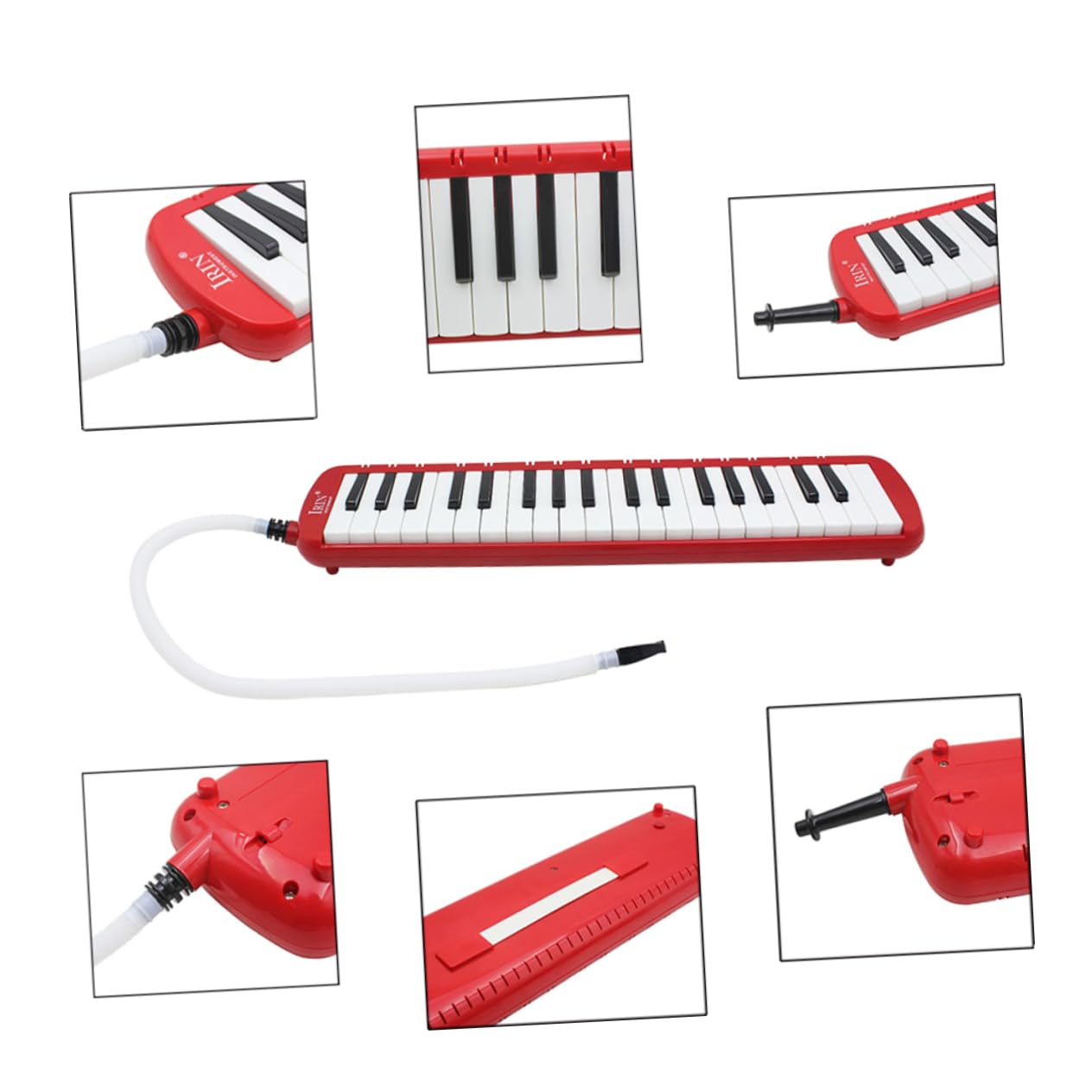 Melodica a 37 Portatile con Custodia per Principianti e Amanti della Strumento Musicale senza Batterie Facile da e Leggero