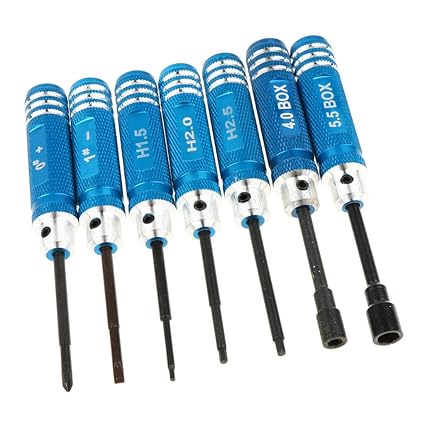 RANDWICK 7 Pieces Screwdriver Set Kit, Steel - Strong