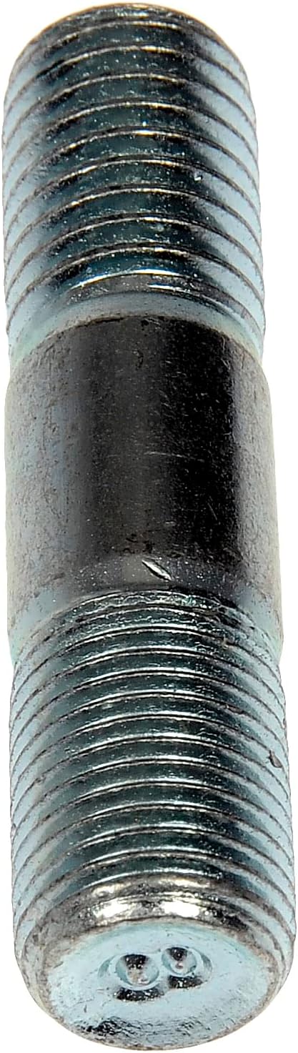Dorman 610-0471.10 9/16-18, 9/16-12 Double Ended Stud 0.563 in. - Knurl, 2.475 in. Length, 10 Pack