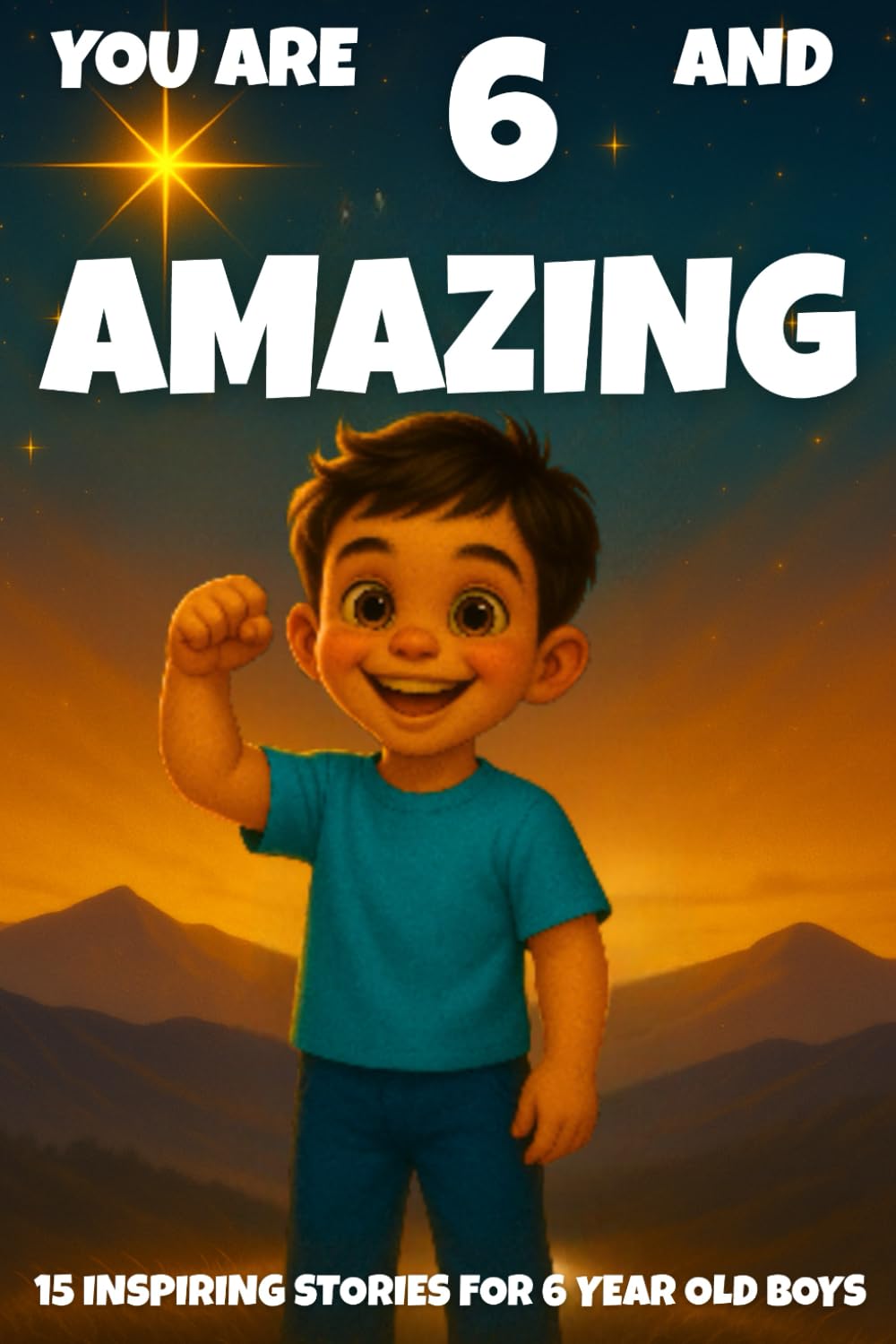YOU ARE 6 AND AMAZING! Inspiring Stories for 6-Year-Old Boys: 15 Motivating Tales of Bravery, Confidence, Friendship, and Kindness - Makes a Wonderful ... or Cozy Bedtime Reading. (YOU ARE AMAZING)
