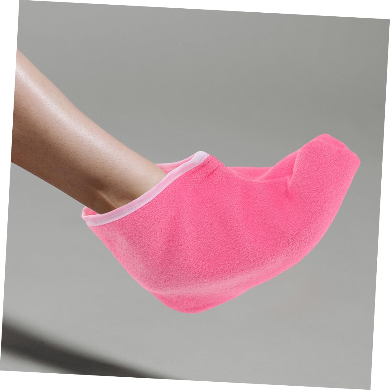 CALLARON 2pairs Reusable Paraffin Wax Foot Covers for Nourishing Booties Heat Retention for Moisturization and Improved Circulation