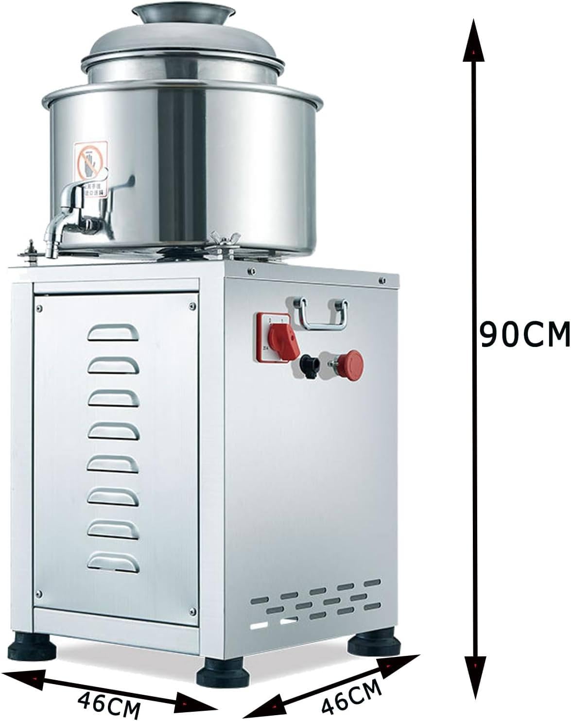 Picadora Eléctrica De Albóndigas con Cuchillas Dobles para Un Picado Eficiente, Ideal para La Elaboración Casera De Pescado Y Albóndigas.