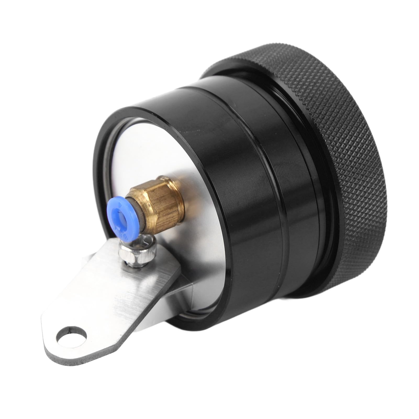 Motorrad Kettenöler, Motorrad Schmiersystem Kettenschmiergerät Motorrad Schmiersystem mit verlängerten Halterungen Motorrad Ölschale Teil, Modifiziertes Zubehör (BLACK)