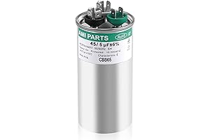 CBB65B 45+5 MFD 45/5 uF Dual Run Capacitor: 97F9895 Alternative for HVAC Systems