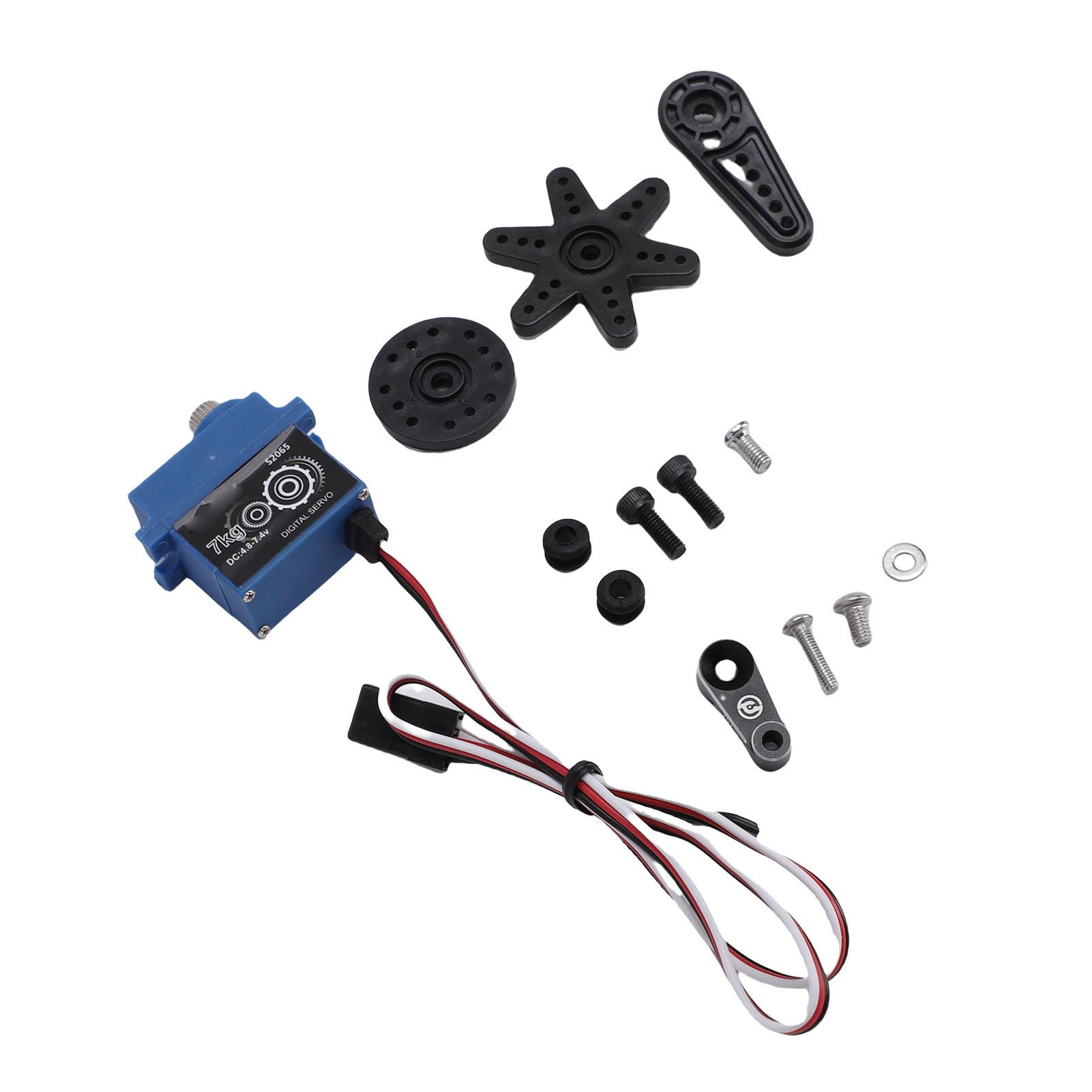 Bewinner Serwo RC, 7KG Serwo Cyfrowe do SCX10 III