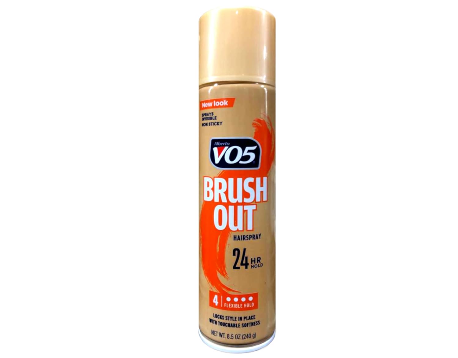 VO5 Hair Spray Aerosol Brush Out, 8.5 oz (Pack of 12)