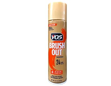 VO5 Brush Out Level 4 Hold Hair Spray Aerosol 8.5oz (Pack of 3)