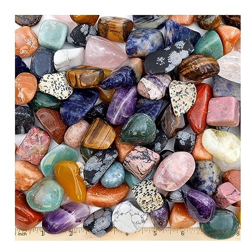 DANCING BEAR 5 lb Tumbled Stones, 1.5