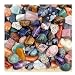 5 Pounds Tumbled Polished Natural Gem Stones + Educational Color ID Sheet & 24 page Rock & Mineral Book. Average Stone Size ¾ inch. Choose 1, 2, 5, 11 or 22 Pounds. Dancing Bear Brand