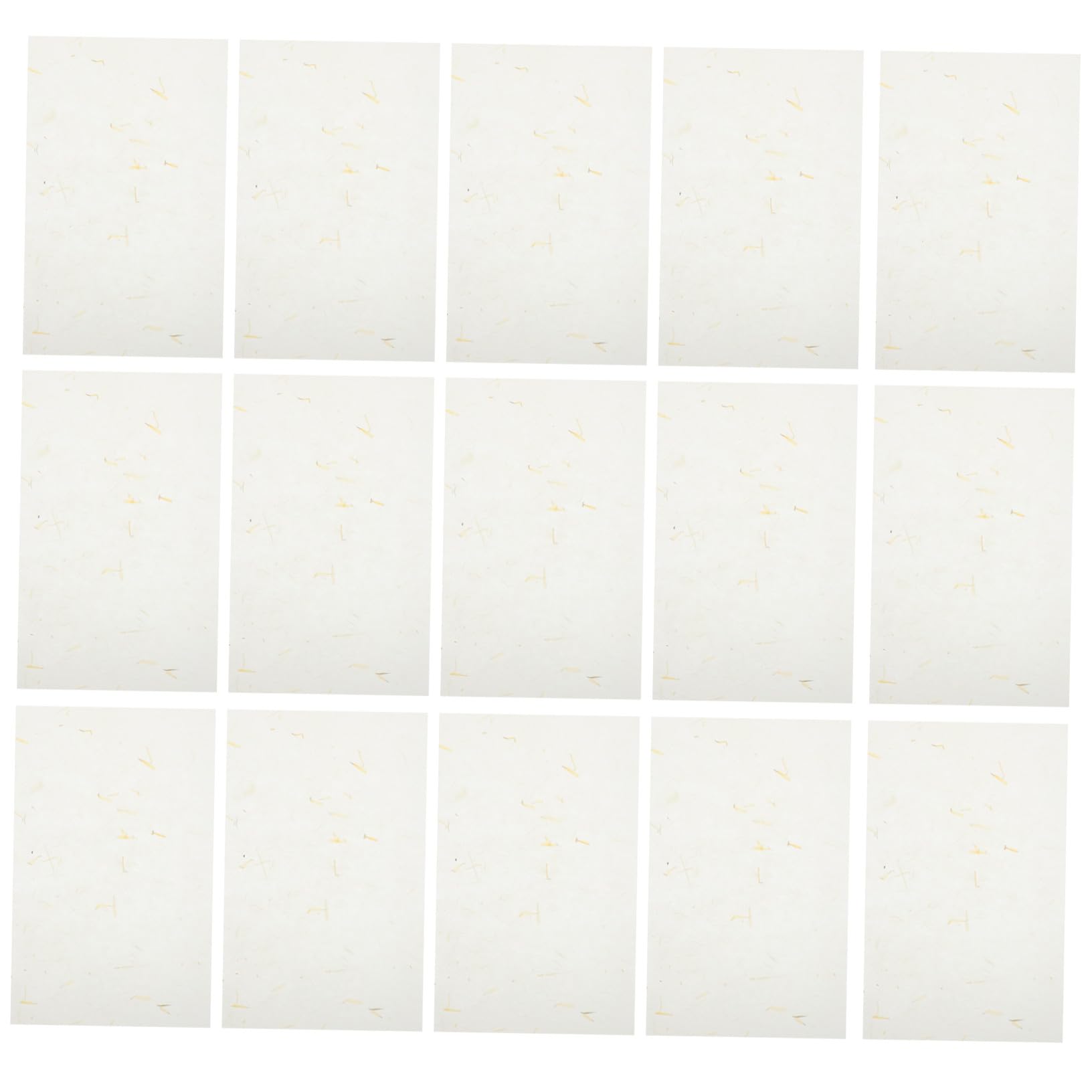 Papier de riz jaune traditionnel pour écriture créative et correspondance, lot de 120 feuilles