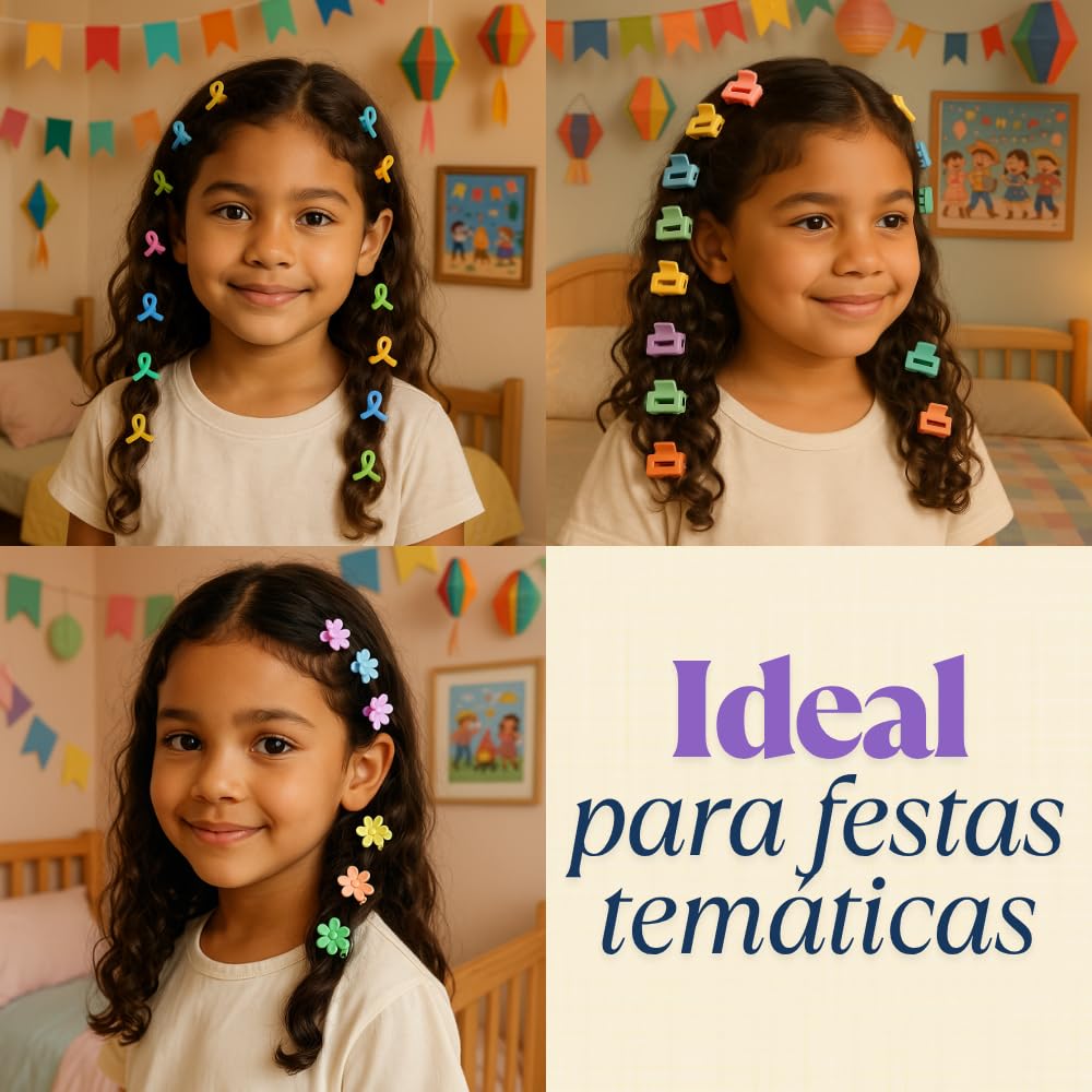 Kit com 10 Presilhas de Cabelo Infantis Coloridas – Acessórios para Meninas com Caixinha Reutilizável Candy Color para Organização e Presente (Borboleta Colorida) em promoção! Veja a oferta e mais achadinhos de Laços & Tiaras Infantis 5 Hoje é o melhor dia para comprar Kit com 10 Presilhas de Cabelo Infantis Coloridas – Acessórios para Meninas com Caixinha Reutilizável Candy Color para Organização e Presente (Borboleta Colorida) com aquele preço maroto! Promoção! Aproveite a oferta! 5