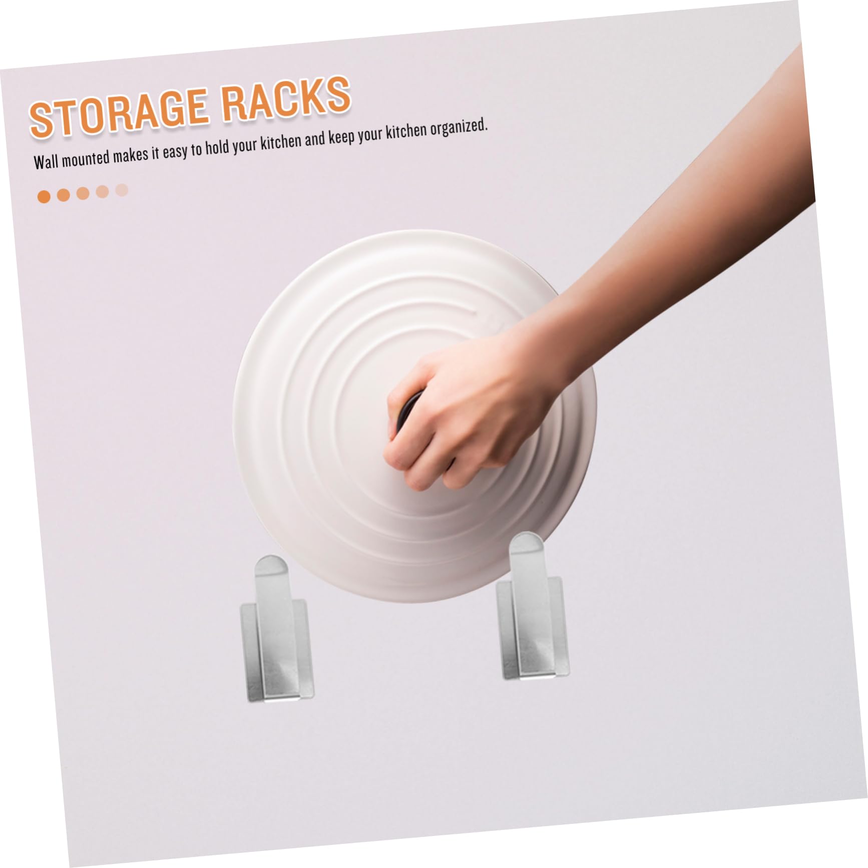 2paia Organizer Inossidabile Per Coperchi e Taglieri Per Utensili Design Stabile e