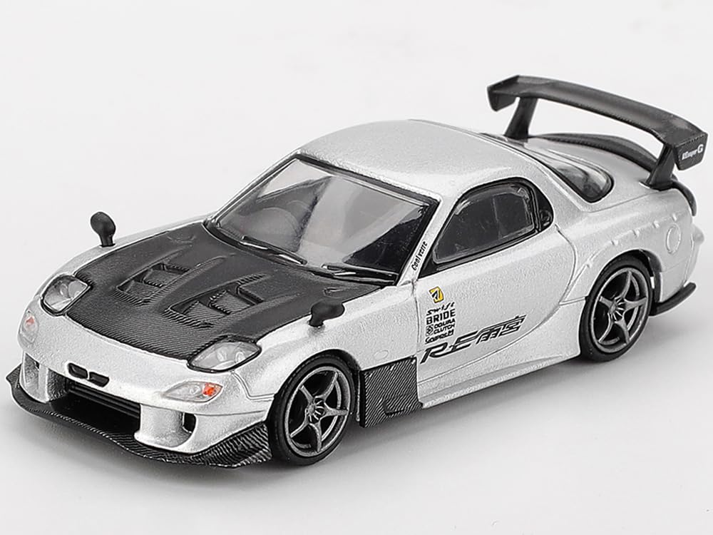 MINI GT マツダ RX-7 (FD3S) with RE雨宮 チェイスカー Amazon | サンリッチ (Sunrich) MINI GT 1/64 マツダ RX-7 RE雨宮