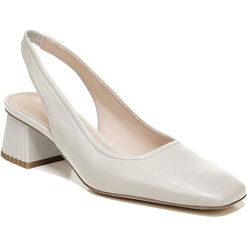 Juliet Holy Womens Slingback Low Chunky Heels Pumps Closed Square Toe Block Heel Slip On Party Dress Work Shoes