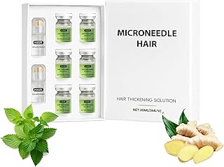 Micro Infusion Hair Renewal Kit, Hair Regrowth System Microneedling, Strengthens Roots, Hydrating & Fuller for Fine or Thi...