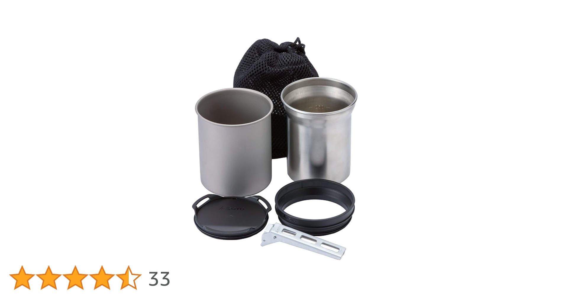 Amazon | ソト(SOTO) クッカー マグ 6点セット 軽量 コンパクト