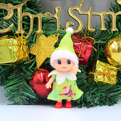 Muñeco bebé duende 11 cm con ropa removible miniatura 2