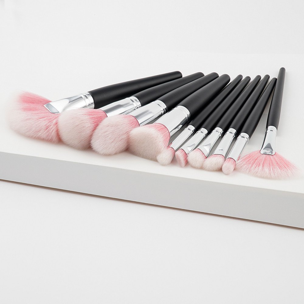 10 Stücke Kosmetische Augenbraue Lidschatten Pinsel Make-Up Pinsel Sets Kits Werkzeuge Make-Up Pinsel Reinigung Matte